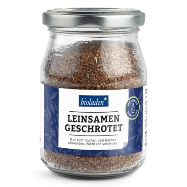Produktfoto zu bioladen Leinsamen geschrotet
