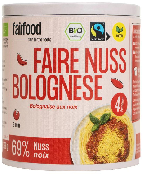 Produktfoto zu Faire Nuss Bolognese