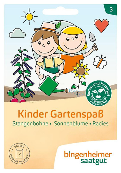 Produktfoto zu Saatgutmischung Kinder Gartenspaß