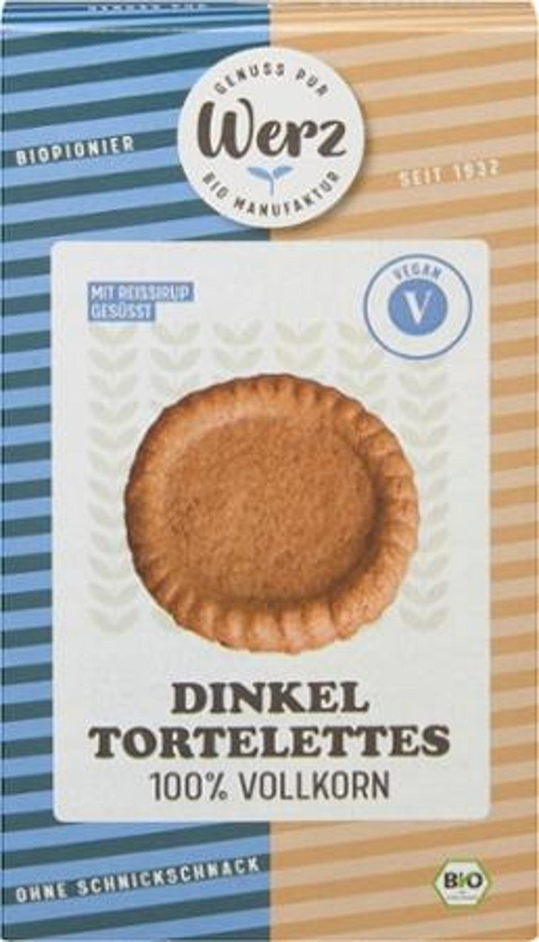 Produktfoto zu Tortelettes Dinkel Vollkorngeb