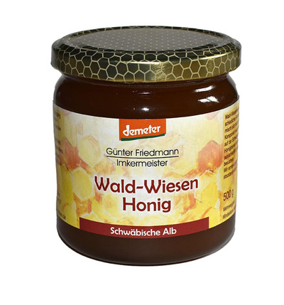 Produktfoto zu Wald- und Wiesenhonig DEMETER