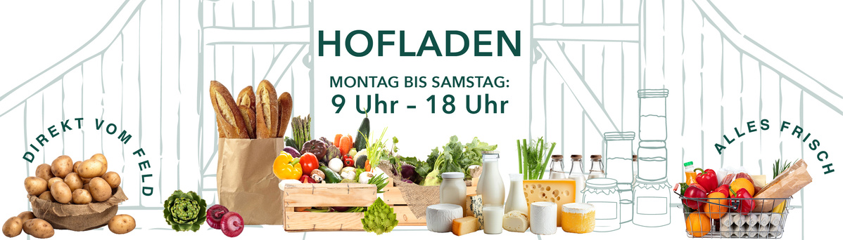 KI generiert: Das Bild zeigt eine junge Frau, die ein Tablett mit Gemüse hält, neben einer Kuh. Im Hintergrund befinden sich Zeichnungen eines Bauernhofs und verschiedener Lebensmittel wie Gemüse, Obst und Getränke.