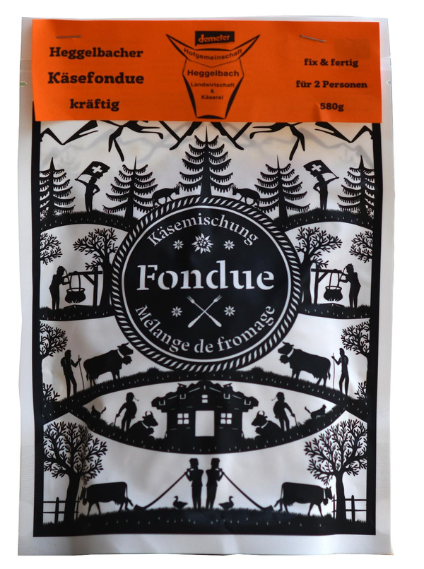 Produktfoto zu Käsefondue kräftig 580g