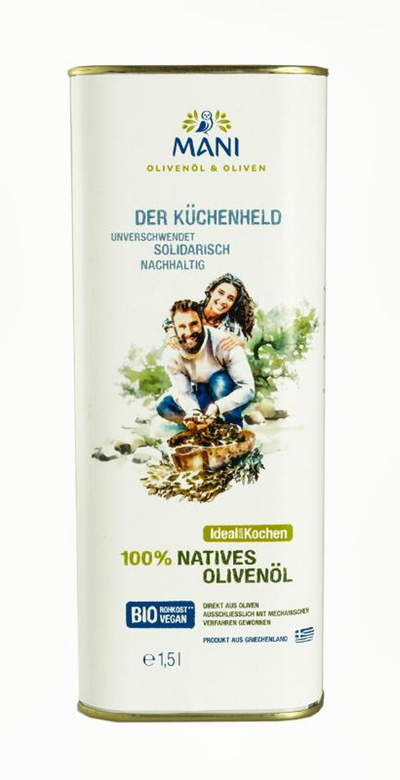 Produktfoto zu Mani-Olivenöl 100% nativ  - Kanister
