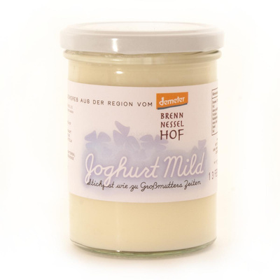 Produktfoto zu Brennesselhof Joghurt Mild aus der Region
