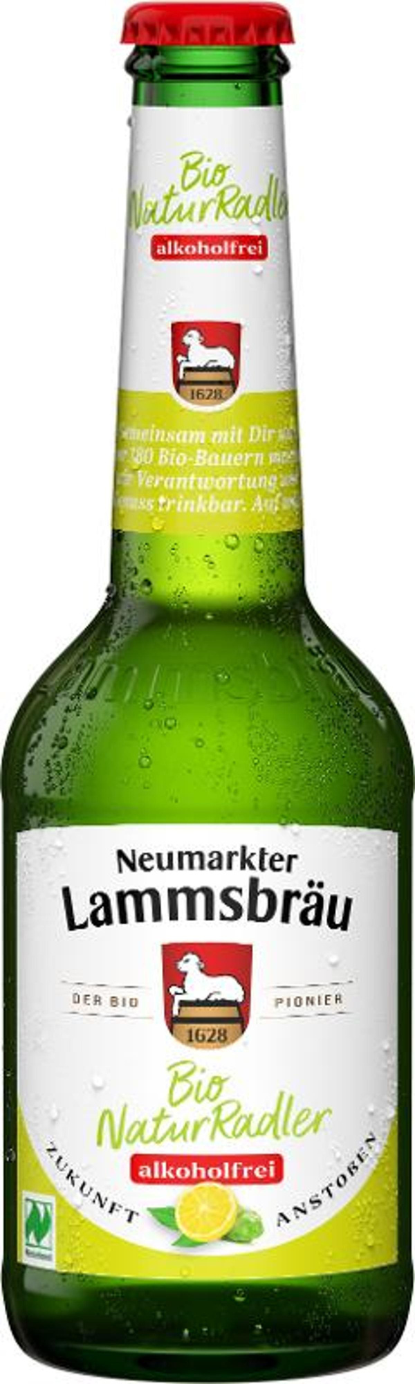 Produktfoto zu Lammsbräu NaturRadler alkoholfrei