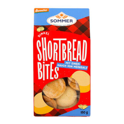 Produktfoto zu Shortbread Bites aus Dinkel