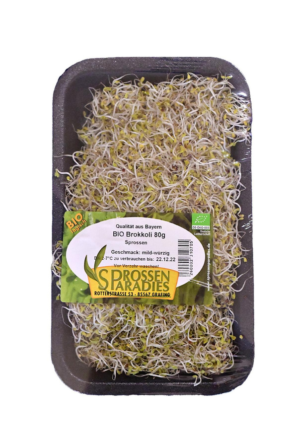 Produktfoto zu Sprossenparadies Brokkoli-Sprossen