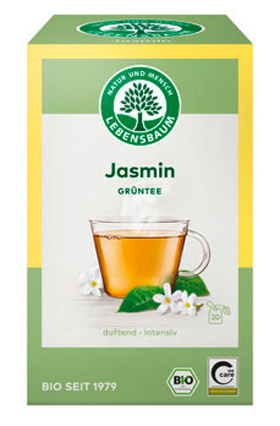 Produktfoto zu Grüntee Jasmin im Beutel
