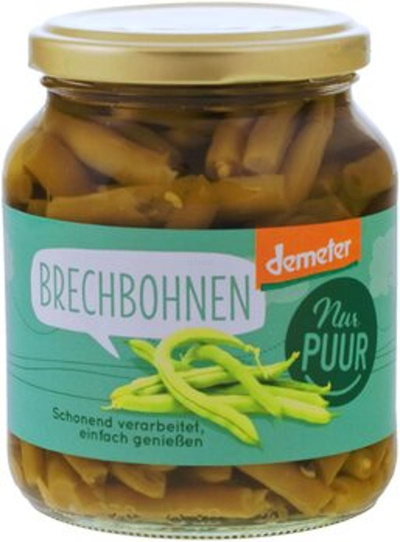 Produktfoto zu Nur Puur Brechbohnen
