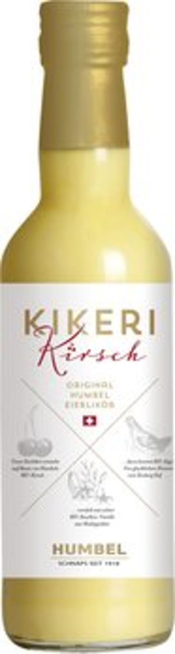 Produktfoto zu Humbel Kikeri Kirsch Bio Eierlikör