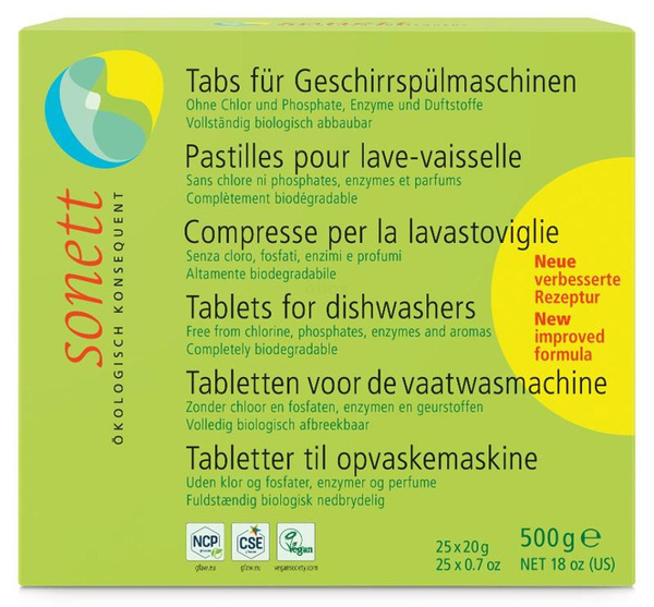 Produktfoto zu Tabs für Geschirrspüler