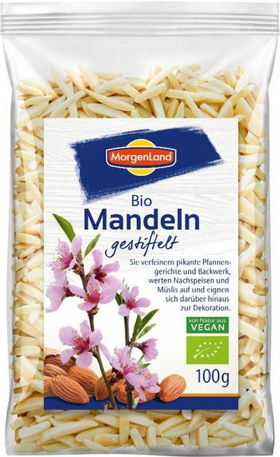 Produktfoto zu Mandeln gestiftelt
