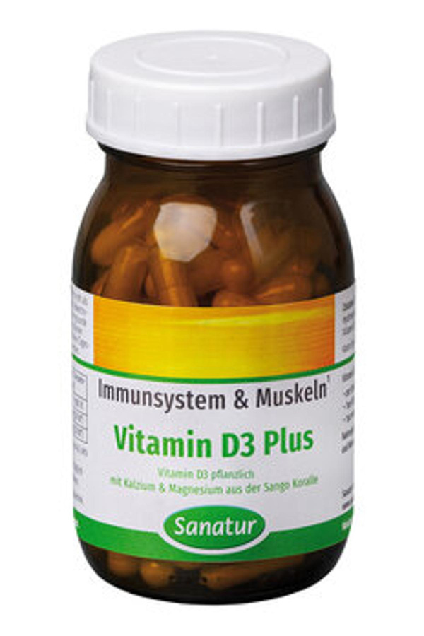 Produktfoto zu Sanatur Vitamin D3 Plus 90 Stück