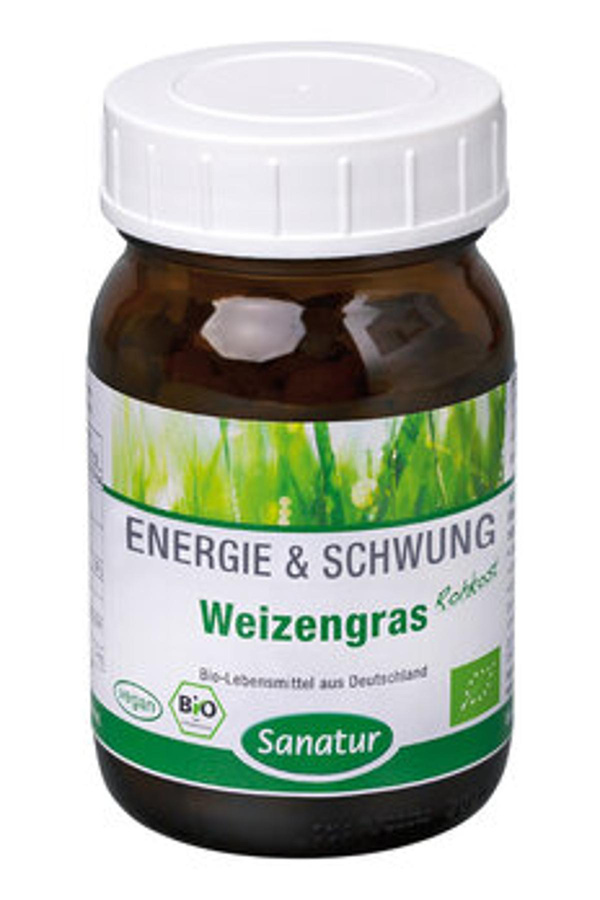 Produktfoto zu Sanatur Weizengras Pulver