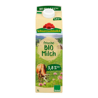 Produktfoto zu frische Vollmilch aus dem Schwarzwald - 10 Stück
