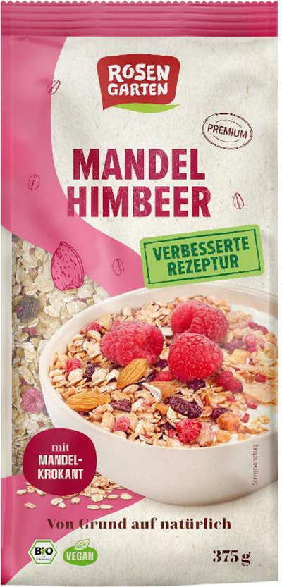 Produktfoto zu Mandel-Himbeer-Müsli
