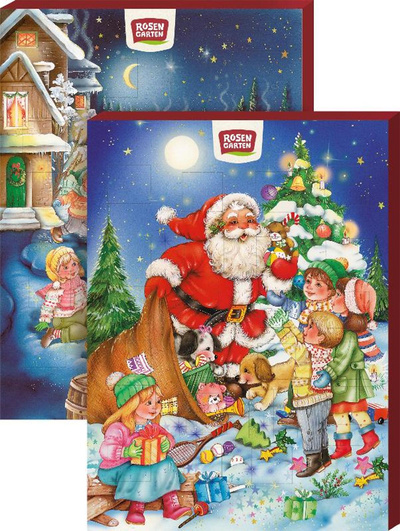 Produktfoto zu Schokoladen-Adventskalender