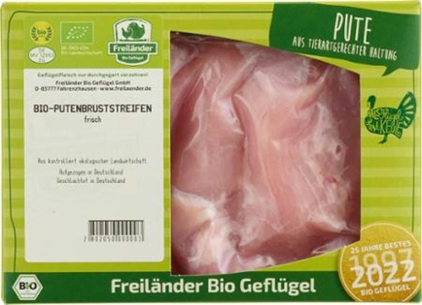 Produktfoto zu Putenbruststreifen geschnetzelt
