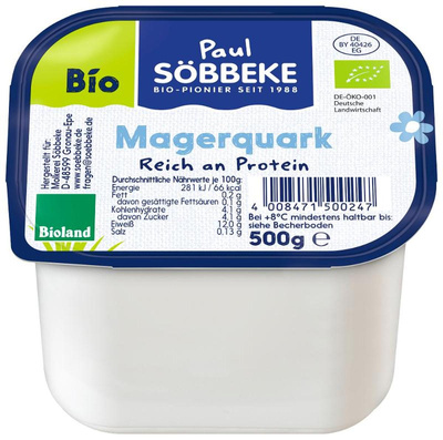 Produktfoto zu Speisequark Magerstufe 0,2%