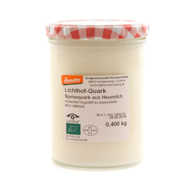 Produktfoto zu Quark vom Lichthof