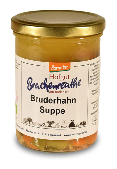 Produktfoto zu Bruderhahn-Gockelsuppe DEMETER