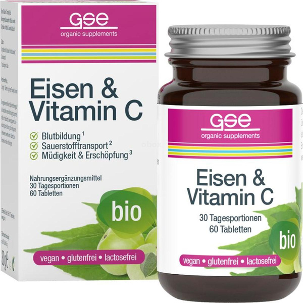 Produktfoto zu Eisen & Vitamin C Complex 600mg | 60St