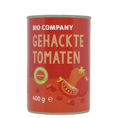 Produktfoto zu Gehackte Tomaten