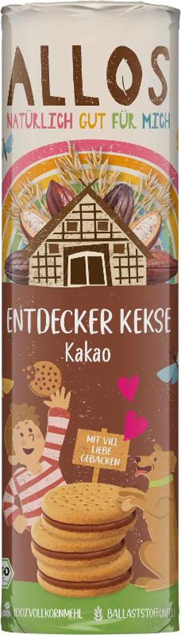 Produktfoto zu Entdecker Doppelkeks mit Kakaocremefüllung