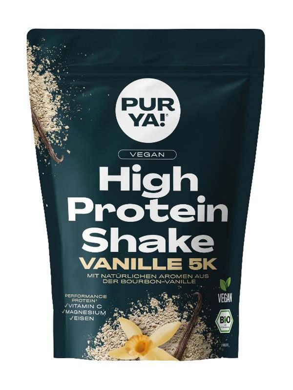Produktfoto zu High Protein Shake Vanille 5k vegan