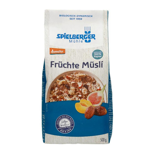 Produktfoto zu Früchte Müsli mit Dinkelflocken