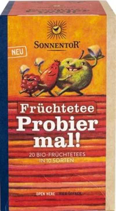 Produktfoto zu Früchtetee Probier mal! - im Beutel