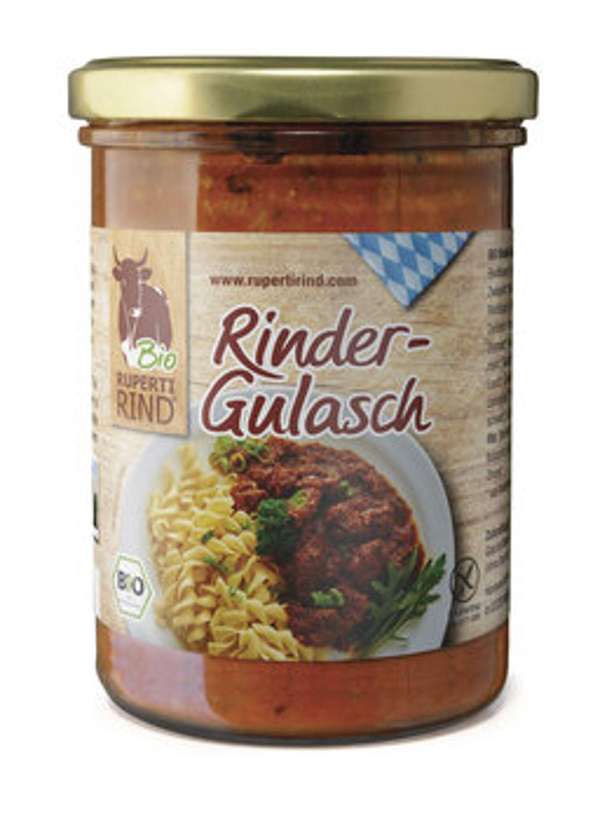 Produktfoto zu Ruperti-Rind Gulasch im Glas